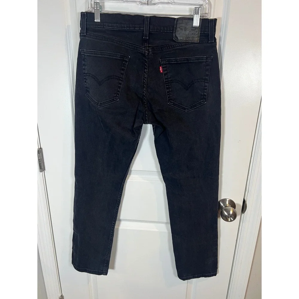 Levi's Mens Jeans 511‎ Slim Fit Faded Black 32x29